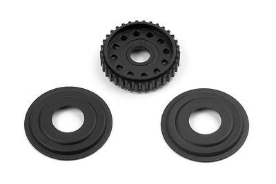 Xray Diff Pulley 34T With Labyrinth Dust Covers (XR305054)