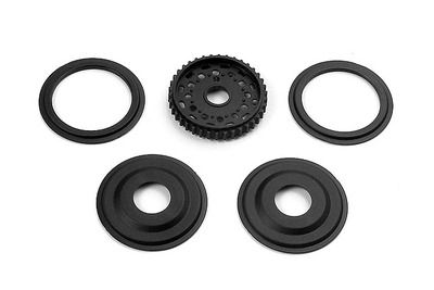 Xray Diff Pulley 38T With Labyrinth Dust Covers (XR305058)