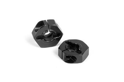 Xray Alu Wheel Hub - Black (2) (XR305350-K)
