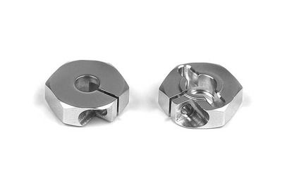 Xray Alu Wheel Hub - Offset &quot;-0.75mm&quot; - Black (2) (XR305351)