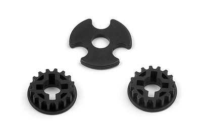 Xray T2&#039;008 Fixed Pulley 16T (2) (XR305576)