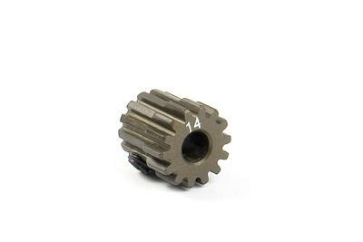 Xray Narrow Alu Pinion Gear - Hard Coated 14T / 48 (XR305914)
