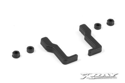 Xray Long Composite Lipo Battery Backstop (1+1) (XR306184)