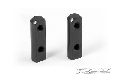 Xray Alu Servo Mount - Black (2) (XR306200-K)