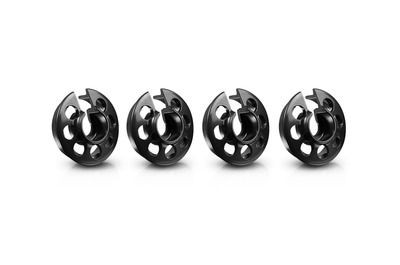 Xray Alu Xray Shock Spring Retaining Collar - Black (4) (XR308031-K)