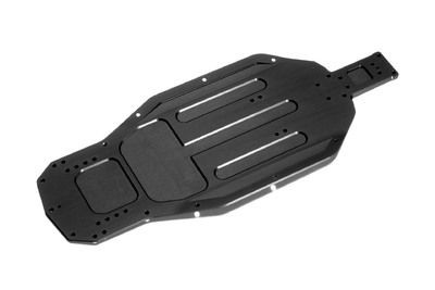Xray XT2&#039;21/XB2&#039;21 Alu Chassis With Bent Sides - Swiss 7075 T6 - 2.5mm - Long - V2 (XR321108)