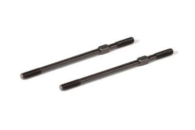 Xray Adjustable Turnbuckle 55mm M3 L/R - Hudy Spring Steel (2) (XR322610)