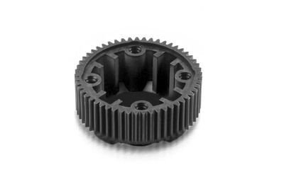 Xray Composite Gear Differential Case With Pulley 53T - LCG - Graphite (XR324954-G)