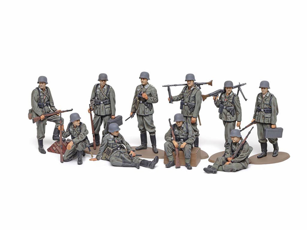 1/48th WWII Wehrmacht Infantry Set ( THC 32602)