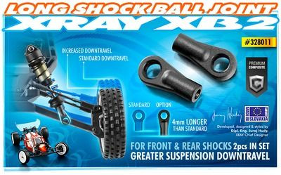 Xray Shock Ball Joint 21mm (2) (XR328011)