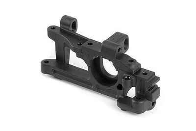 Xray Composite Lower &amp; Upper Bulkhead Front Left For Wire Anti-Roll Bar - Hard (XR332022)