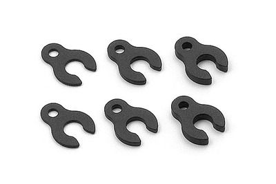 Xray Composite Caster Clips (2) (XR332380)
