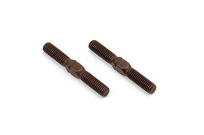 Xray Adj. Turnbuckle L/R 22 mm - Hudy Spring Steel (2) (XR332630)
