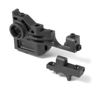 Xray Composite Lower &amp; Upper Bulkhead Rear Left - Extra Roll Center (XR333021)