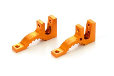 Xray Alu Upper Clamp Rear - Swiss 7075 T6 - (L+R) (XR333035)