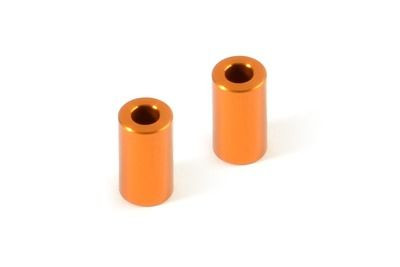 Xray Alu Mount 3X6X10.5mm - Orange (2) (XR333074-O)