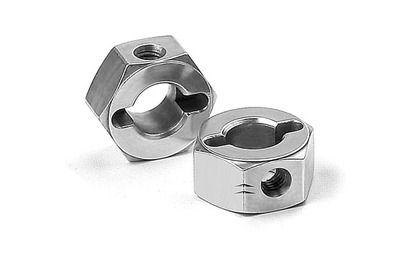 Xray Alu Wheel Hub 12mm - Offset &quot;+0.75mm&quot; - Black (2) (XR335252)