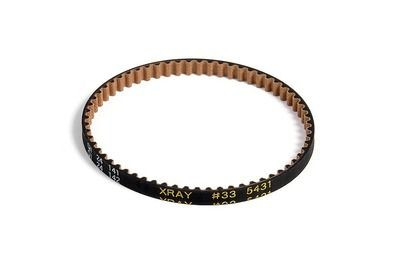 Xray High-Performance Drive Belt Front 5.0 X 186 mm - V2 --- Replaced With #335432 (XR335431)