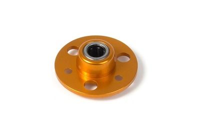 Xray Drive Flange With One-Way Bearing - Alu 7075 T6 - Orange (XR335530-O)