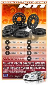 Xray Graphite 2-Speed Gear 59T (1St) (XR335659)
