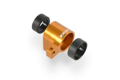 Xray Alu Front Middle Shaft Holder - Orange - Set (XR335722-O)