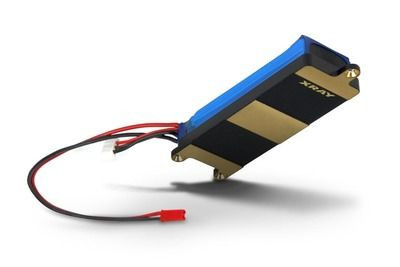 Xray Brass Battery Plate For Lipo Batteries - V2 (XR336156)