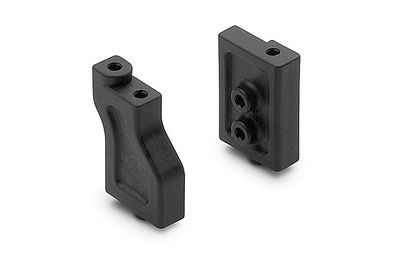 Xray Composite Radio Plate Mounts (L+R) - V2 (XR336230)