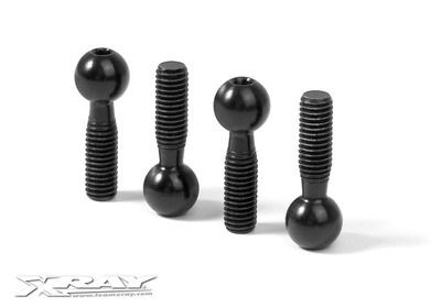 Xray Alu Pivot Ball 8.4 mm - Swiss 7075 T6 - Hard Coated (4) (XR337251)