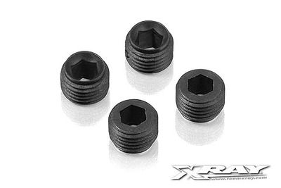 Xray Composite Adjusting Nut M10X1 With Ball Cup (4) (XR337253)