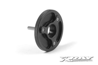 Xray Flywheel Reverse - Flat - Alu 7075 T6 - Hard Coated - 30mm (XR338534)