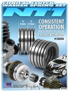 Xray Xray Nt1 Conical Clutch Washer Spring Set (XR338583)