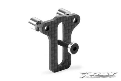 Xray Graphite Rear Body Centering Plate - Set (XR341381)