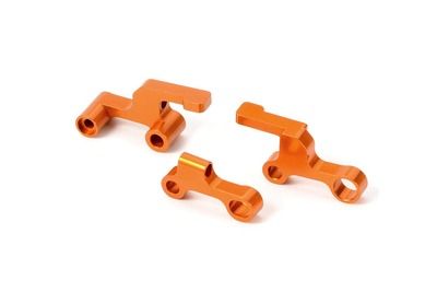 Xray Downstop Independent Alu Front Anti-Roll Bar - Orange (XR342401-O)