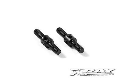 Xray Adj. Turnbuckle L/R 20 mm  - Hudy Spring Steel (2) (XR342630)