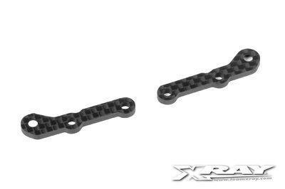 Xray Graphite Extension For Suspension Arm - Rear Lower - 1-Hole (L+R) (XR343191)