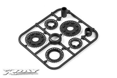 Xray Composite Belt Pulley Cover Set (XR345800)