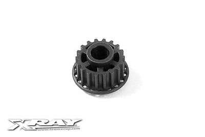 Xray Composite Front Belt Pulley 18T O6 - Center (XR345858)