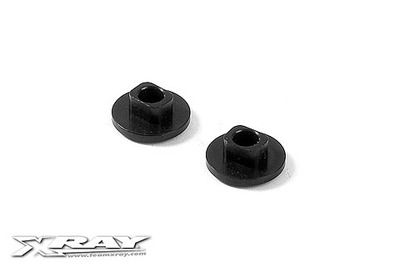 Xray Alu Radio Plate Tweak Bushing Hard Coated (2) (XR346181)