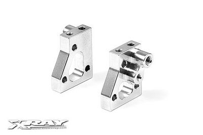 Xray Alu Radio Plate Mounts (L+R) - Swiss 7075 T6 (XR346231)