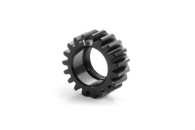 Xray XCA Alu Pinion Gear 19T (1St) - 7075 T6 - Hard Coated - Large (XR348419)