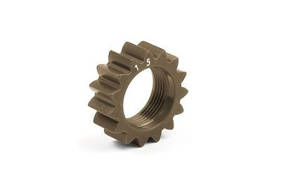 Xray XCA Alu 7075 T6 Hard Coated Pinion Gear - 15T (1St) (XR348515)