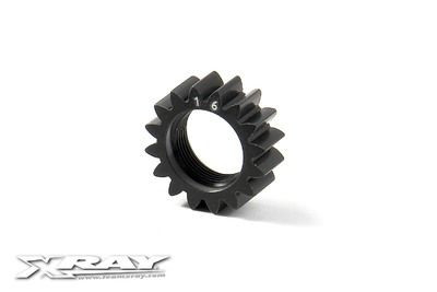 Xray XCA Alu 7075 T6 Hard Coated Pinion Gear - 16T (1St) (XR348516)