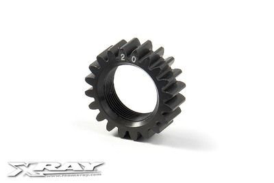 Xray XCA Alu 7075 T6 Hard Coated Pinion Gear - 20T (2Nd) (XR348520)