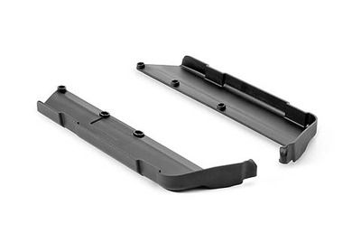 Xray XB8 Chassis Side Guard L+R W/Out Rib (XR351158)