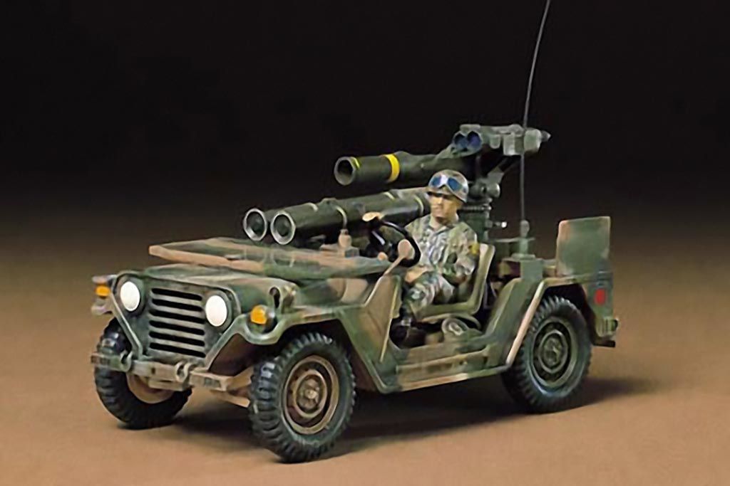 1/35 Tamiya M151A2 w/Tow Missile ( THC 35125)