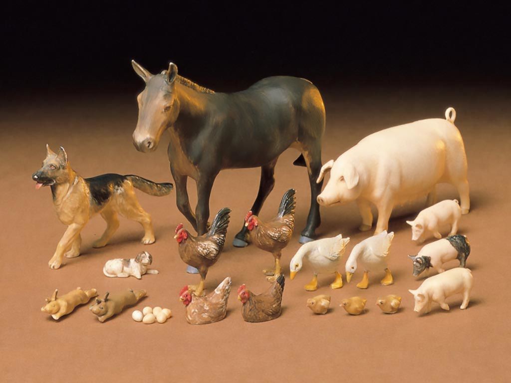 1/35 Tamiya LIVESTOCK ( THC 35128)