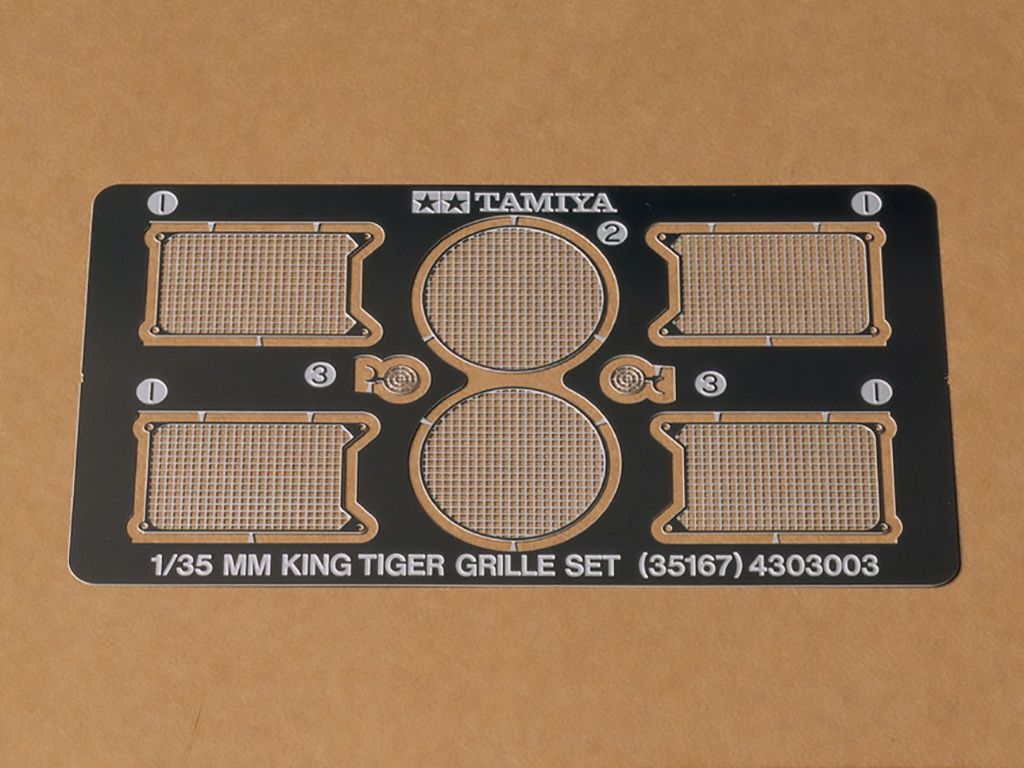 1/35 Tamiya King Tiger Etched Grille ( THC 35167)