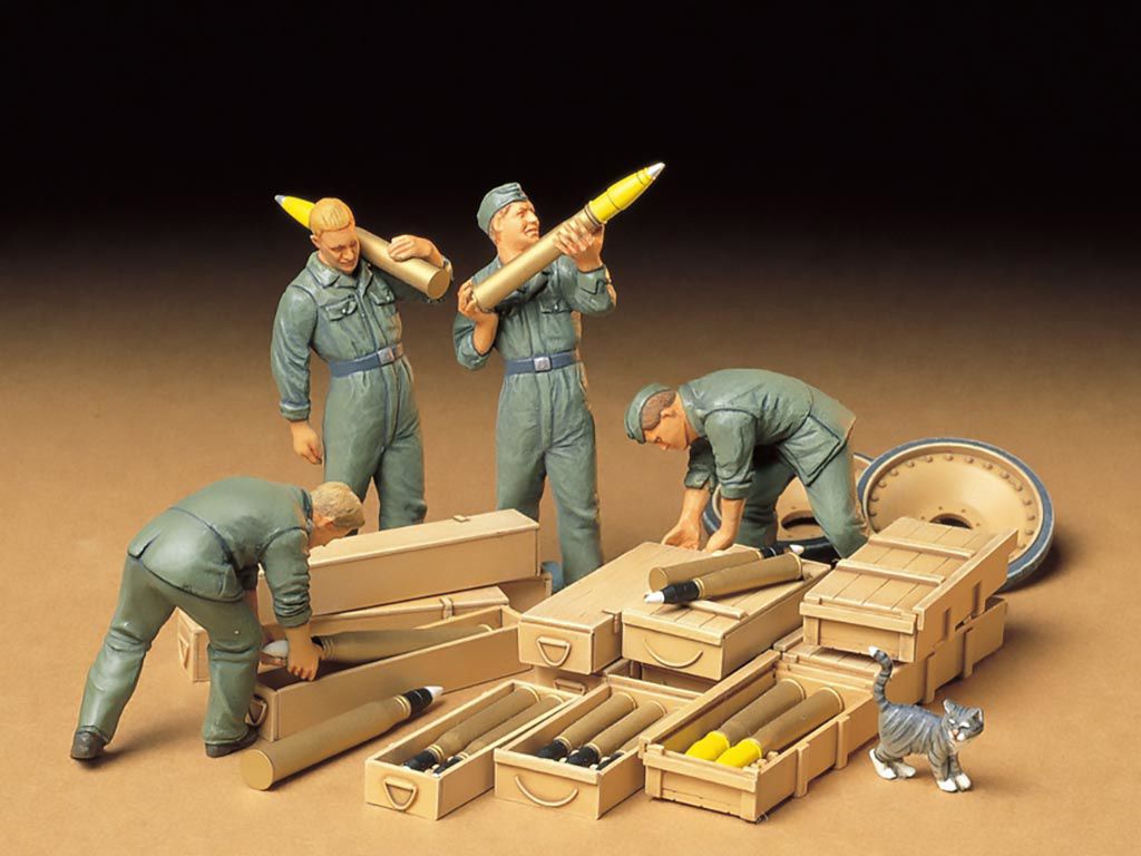 1/35 Tamiya German Tank Ammo-Loading Crew ( THC 35188)
