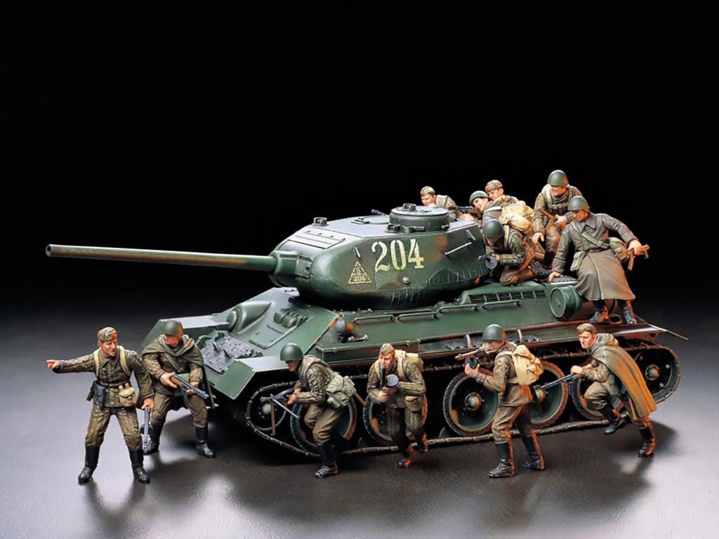 1/35 Tamiya Russian Army Assault Infantry ( THC 35207)