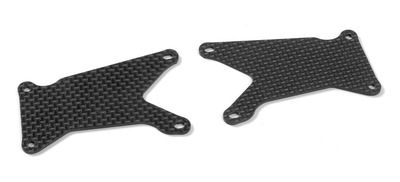 Xray XB9 Graphite Front Lower Arm Plate 1.6 mm (2) (XR352191)